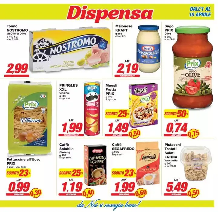 Sotto prezzi da 1 aprile a 10 aprile di 2025 - Pagina del volantino 11