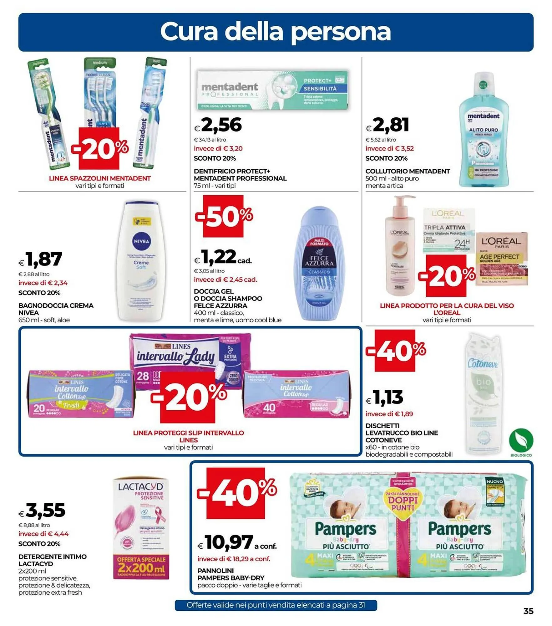 Volantino Unicoop da 25 settembre a 8 ottobre di 2025 - Pagina del volantino 35