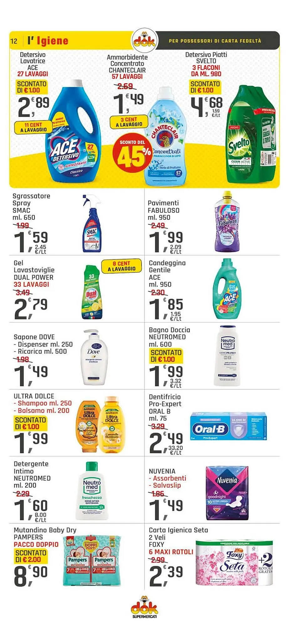Volantino Supermercati Dok da 3 luglio a 12 luglio di 2025 - Pagina del volantino 12
