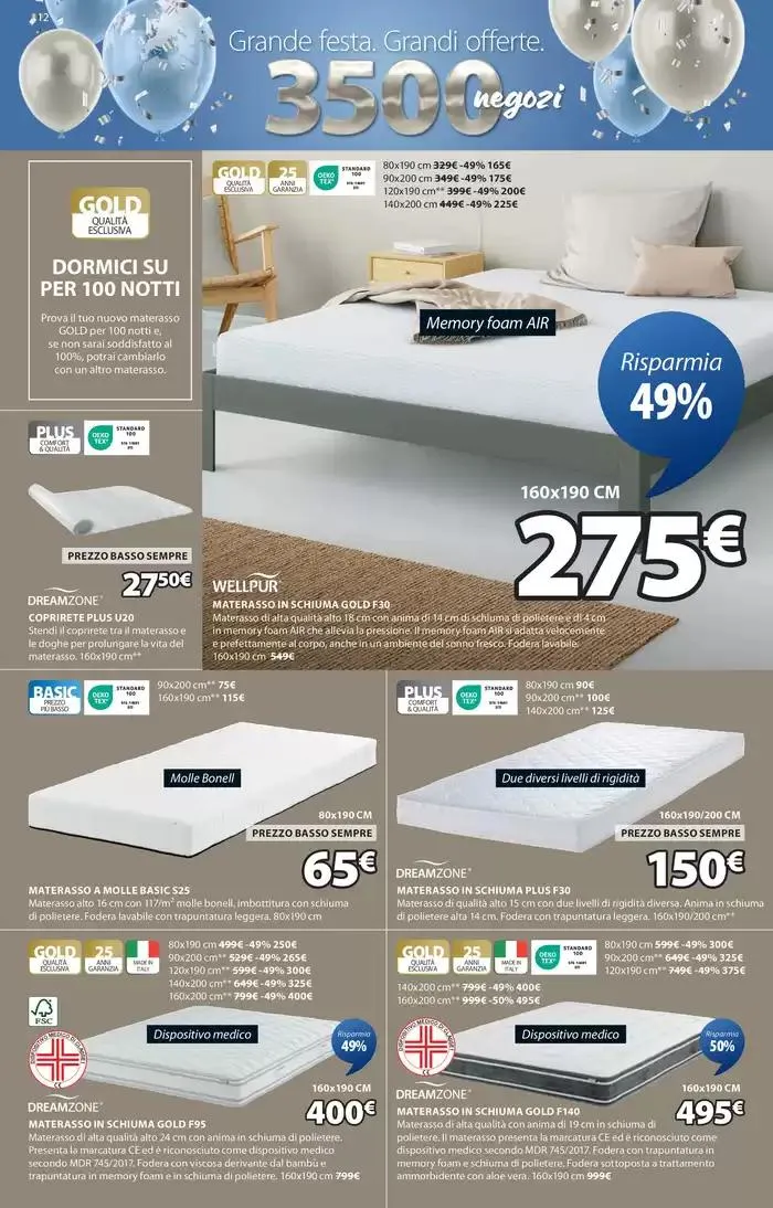 Grande festa. Grandi offerte. da 24 ottobre a 1 dicembre di 2024 - Pagina del volantino 12