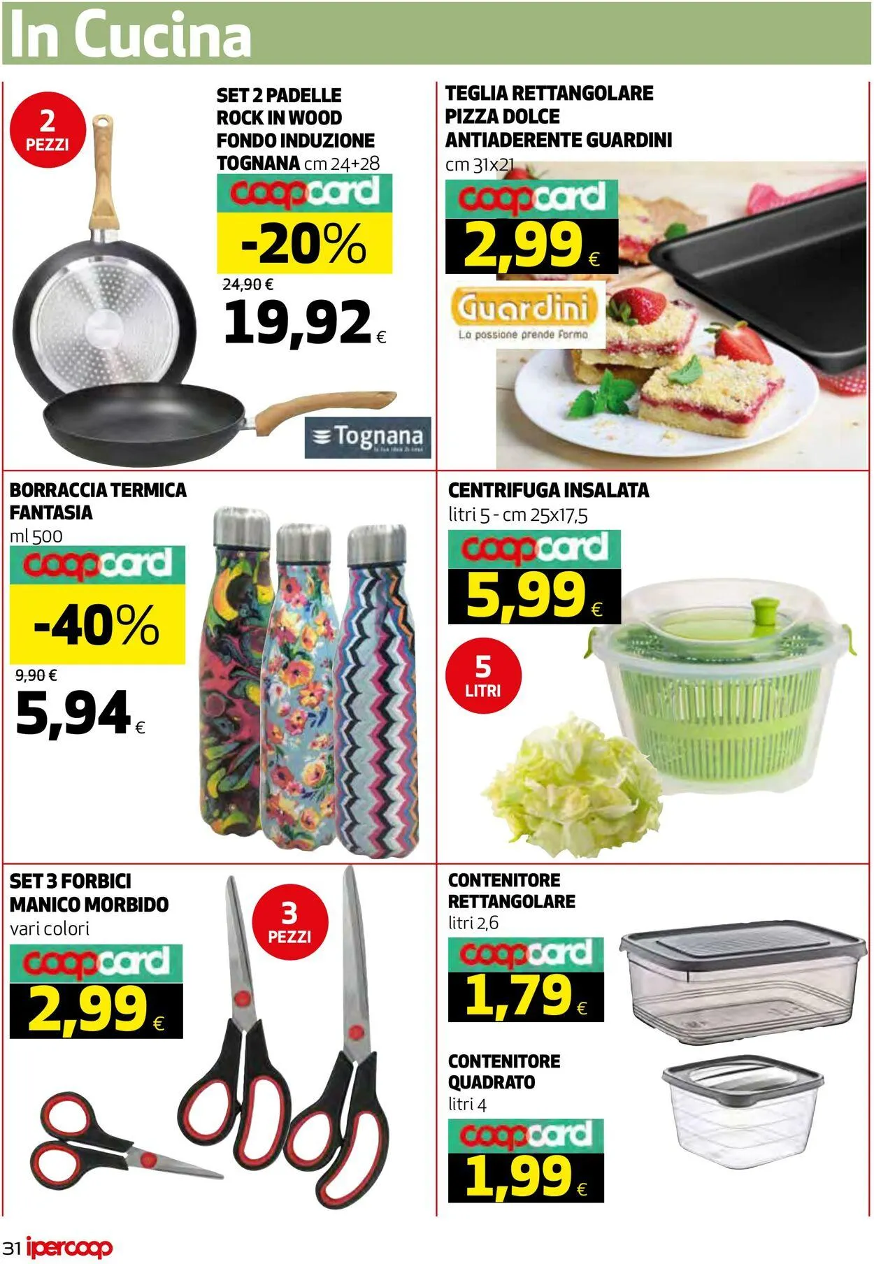 Coop Volantino attuale da 18 agosto a 26 agosto di 2025 - Pagina del volantino 31