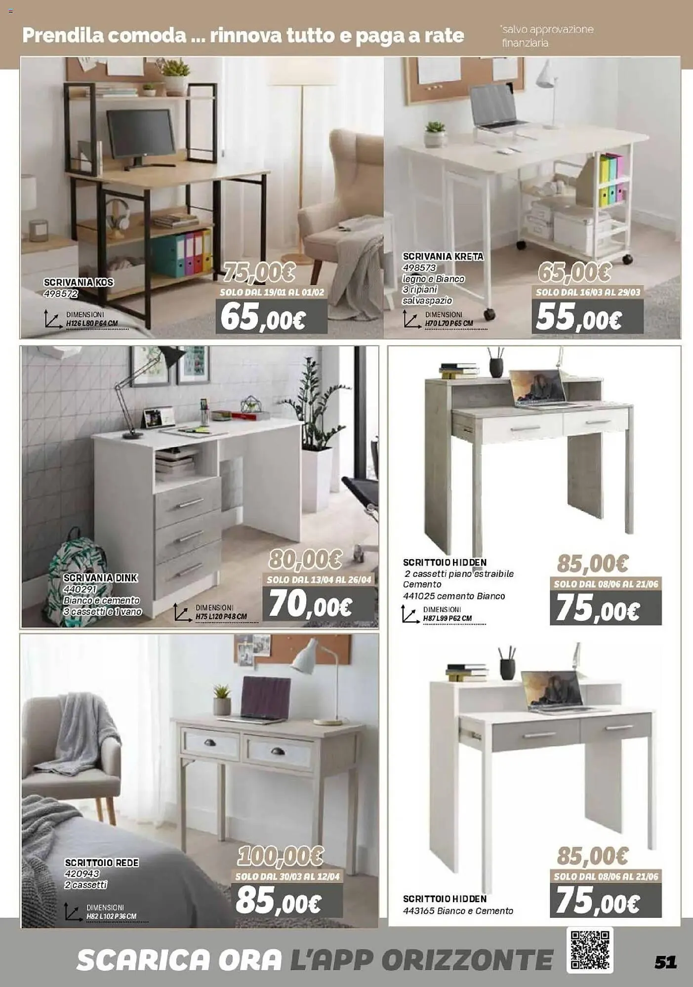 Volantino Orizzonte da 16 gennaio a 27 settembre di 2026 - Pagina del volantino 51