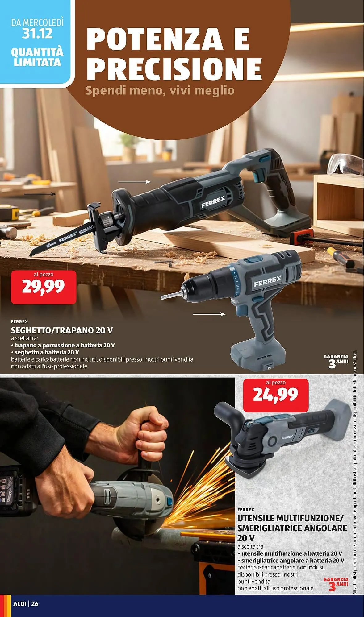 Volantino ALDI da 29 dicembre a 4 gennaio di 2026 - Pagina del volantino 26