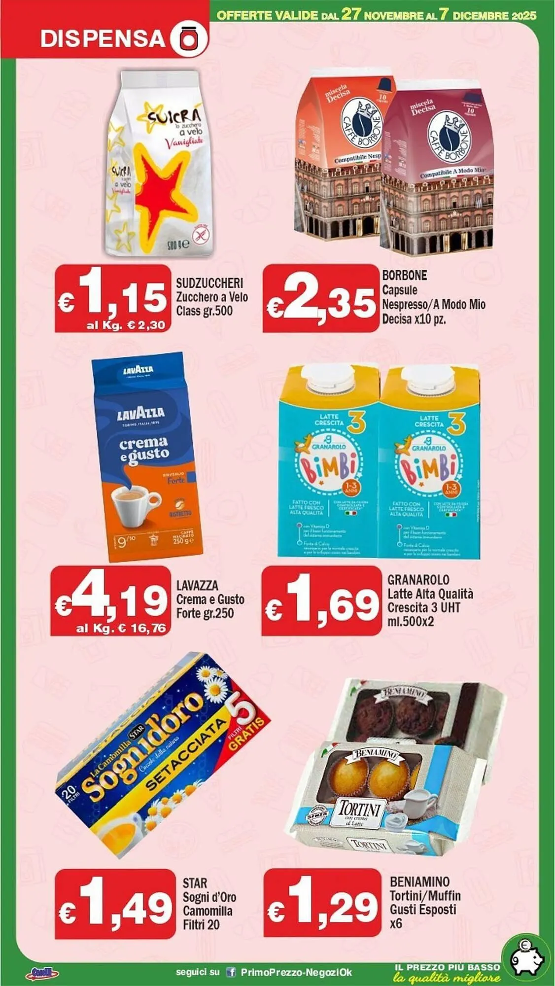 Volantino Primo Prezzo da 27 novembre a 7 dicembre di 2025 - Pagina del volantino 6