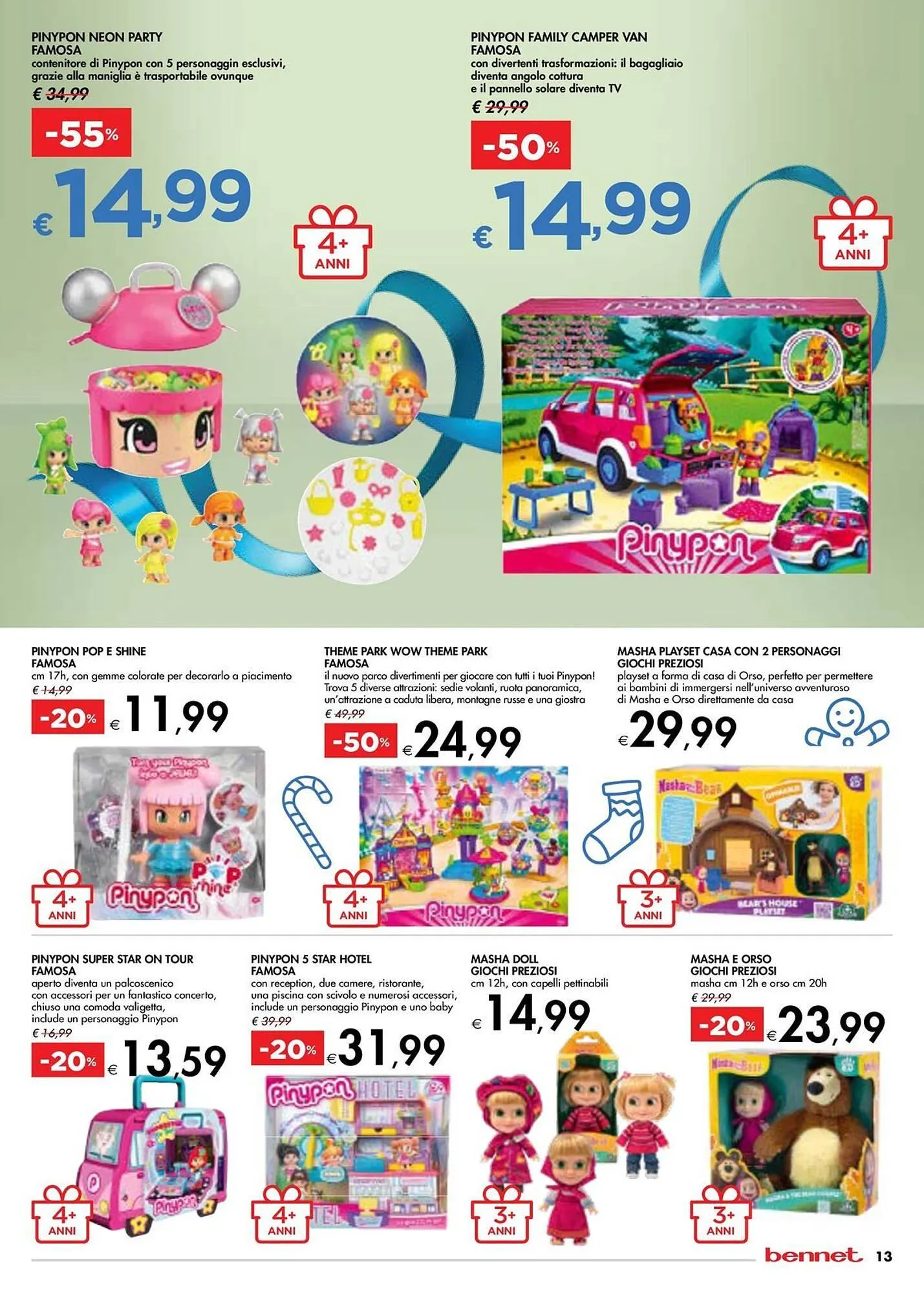 Volantino Bennet da 7 novembre a 24 dicembre di 2024 - Pagina del volantino 13