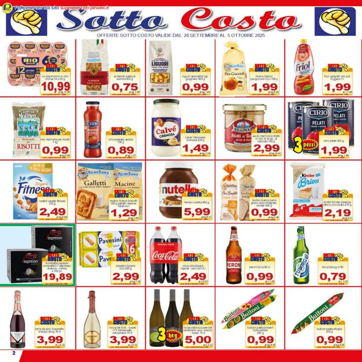 Pewex Volantino attuale da 26 settembre a 7 ottobre di 2025 - Pagina del volantino 2