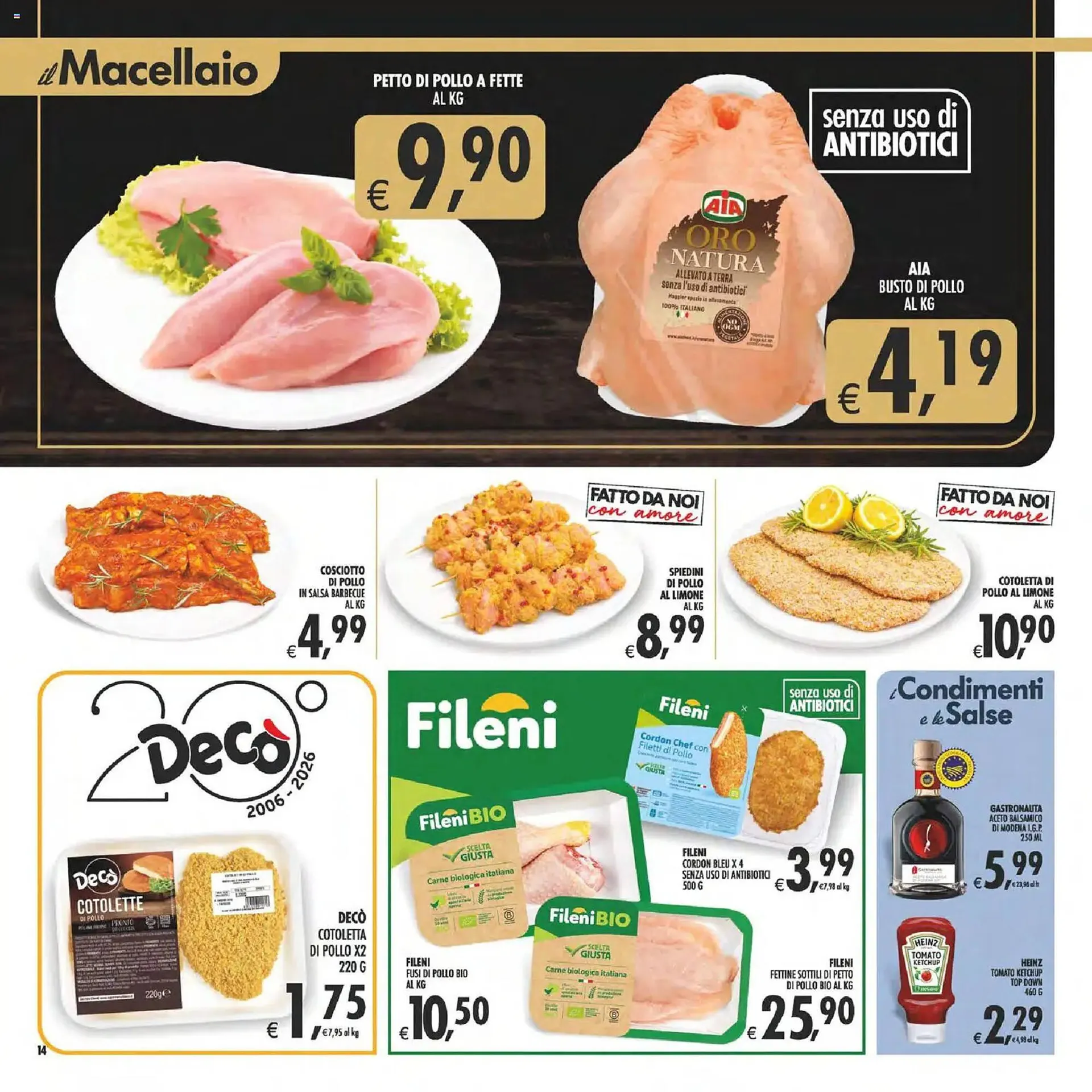 Volantino Gourmet Déco da 8 maggio a 18 maggio di 2026 - Pagina del volantino 14