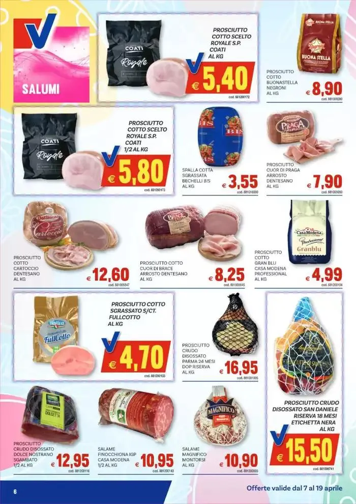 Buona Pasqua da 7 aprile a 19 aprile di 2025 - Pagina del volantino 6