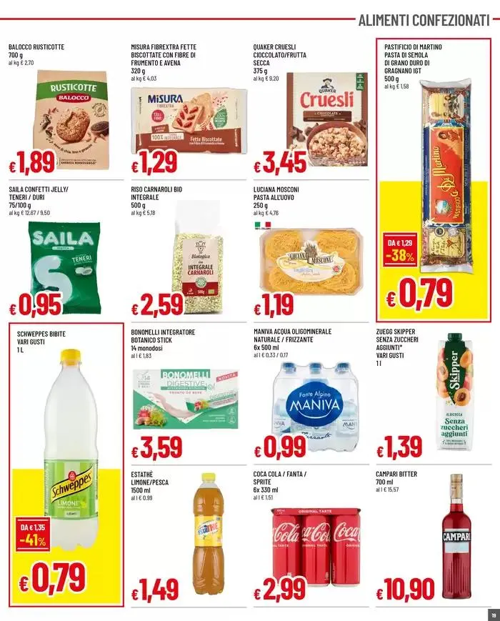 Sottocosto da 27 marzo a 5 aprile di 2025 - Pagina del volantino 19