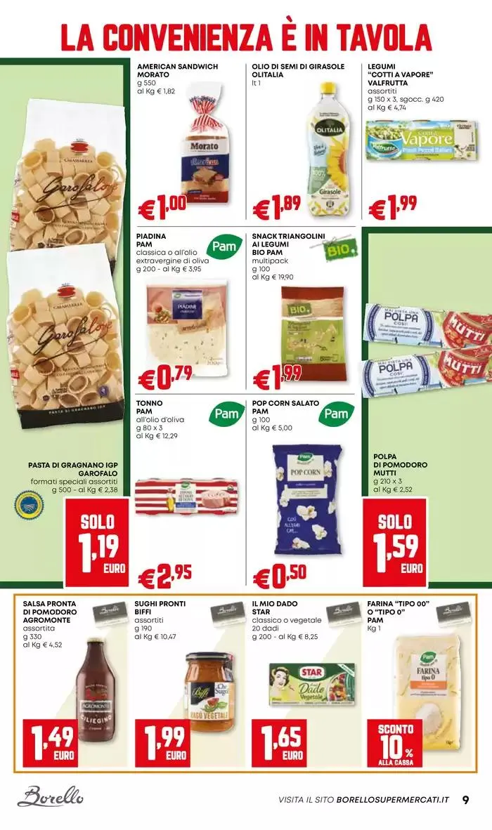 Sottoprezzo da 27 febbraio a 12 marzo di 2025 - Pagina del volantino 9
