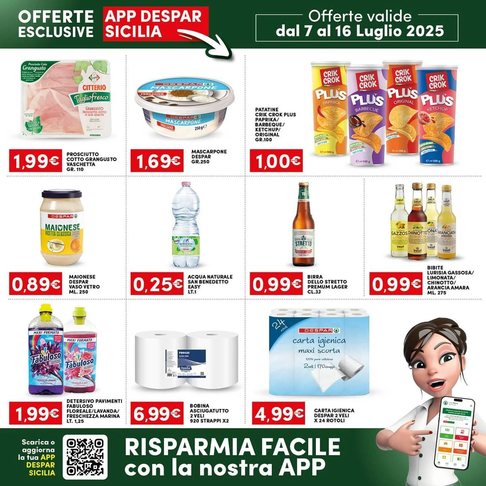 Volantino Despar da 7 luglio a 16 luglio di 2025 - Pagina del volantino 19