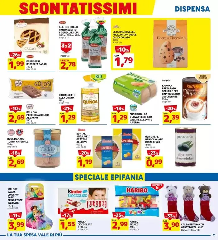 Super offerte da 3 gennaio a 12 gennaio di 2025 - Pagina del volantino 11