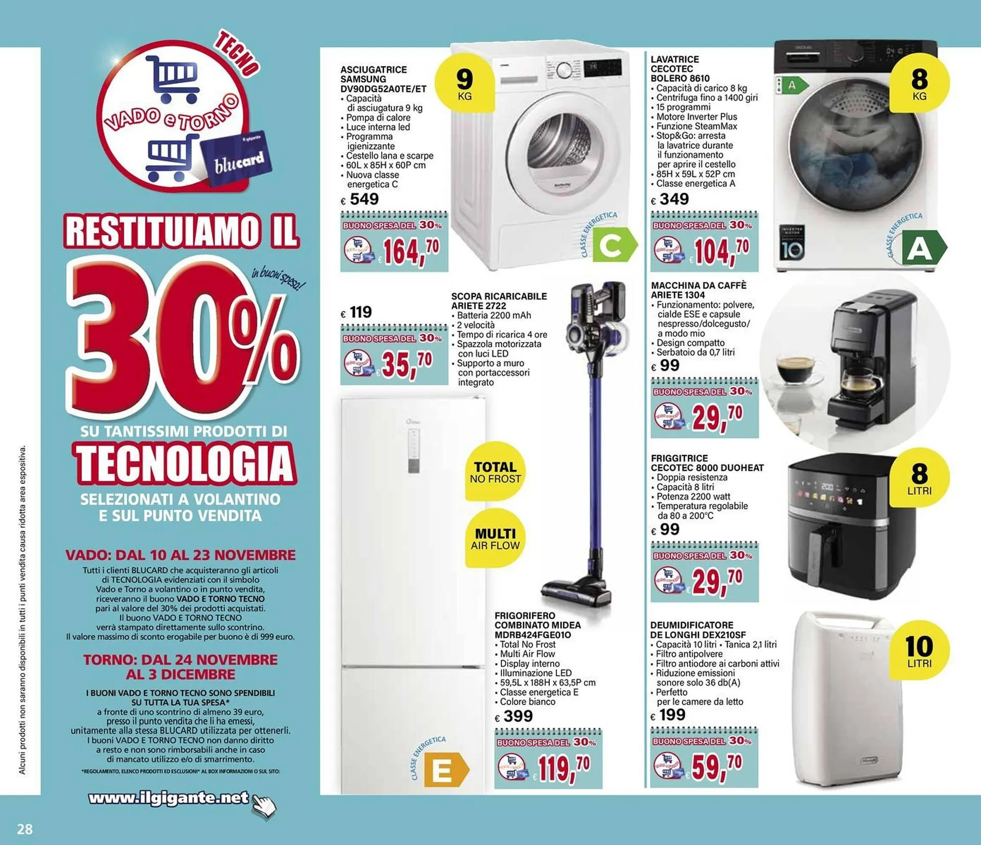 Volantino Il Gigante da 10 novembre a 23 novembre di 2025 - Pagina del volantino 28