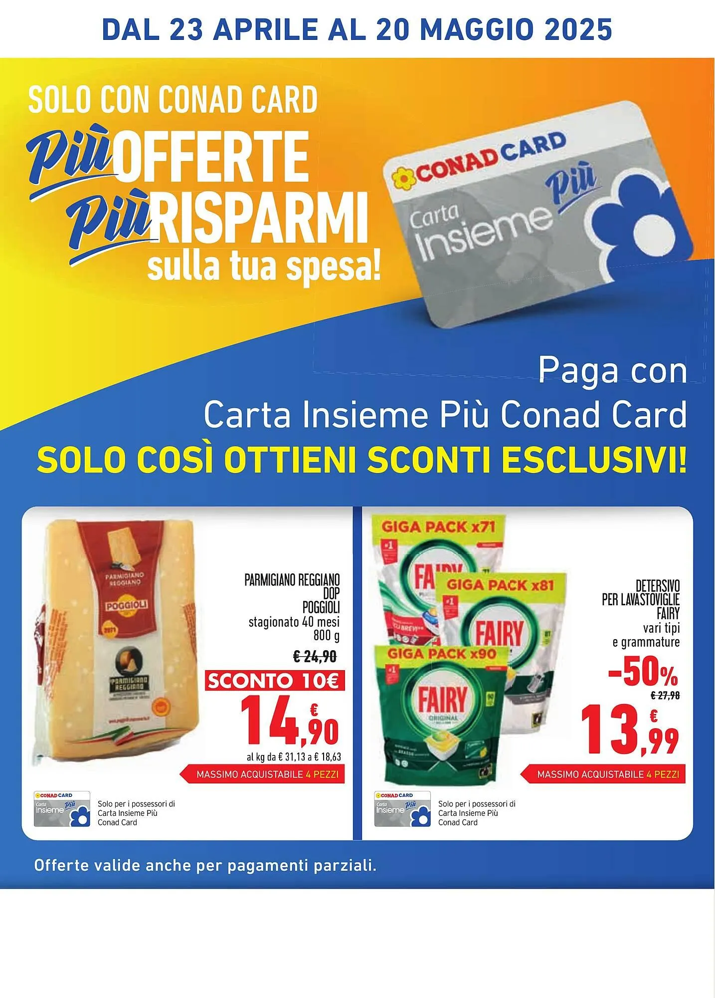 Volantino Conad da 23 aprile a 20 maggio di 2025 - Pagina del volantino 2