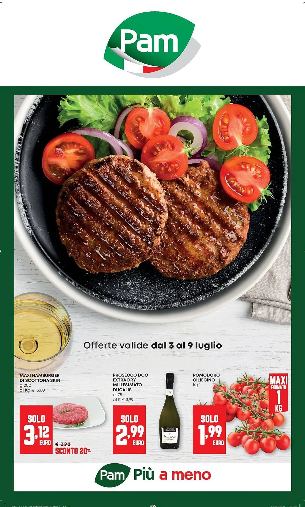 Volantino Pam da 3 luglio a 9 luglio di 2025 - Pagina del volantino 1