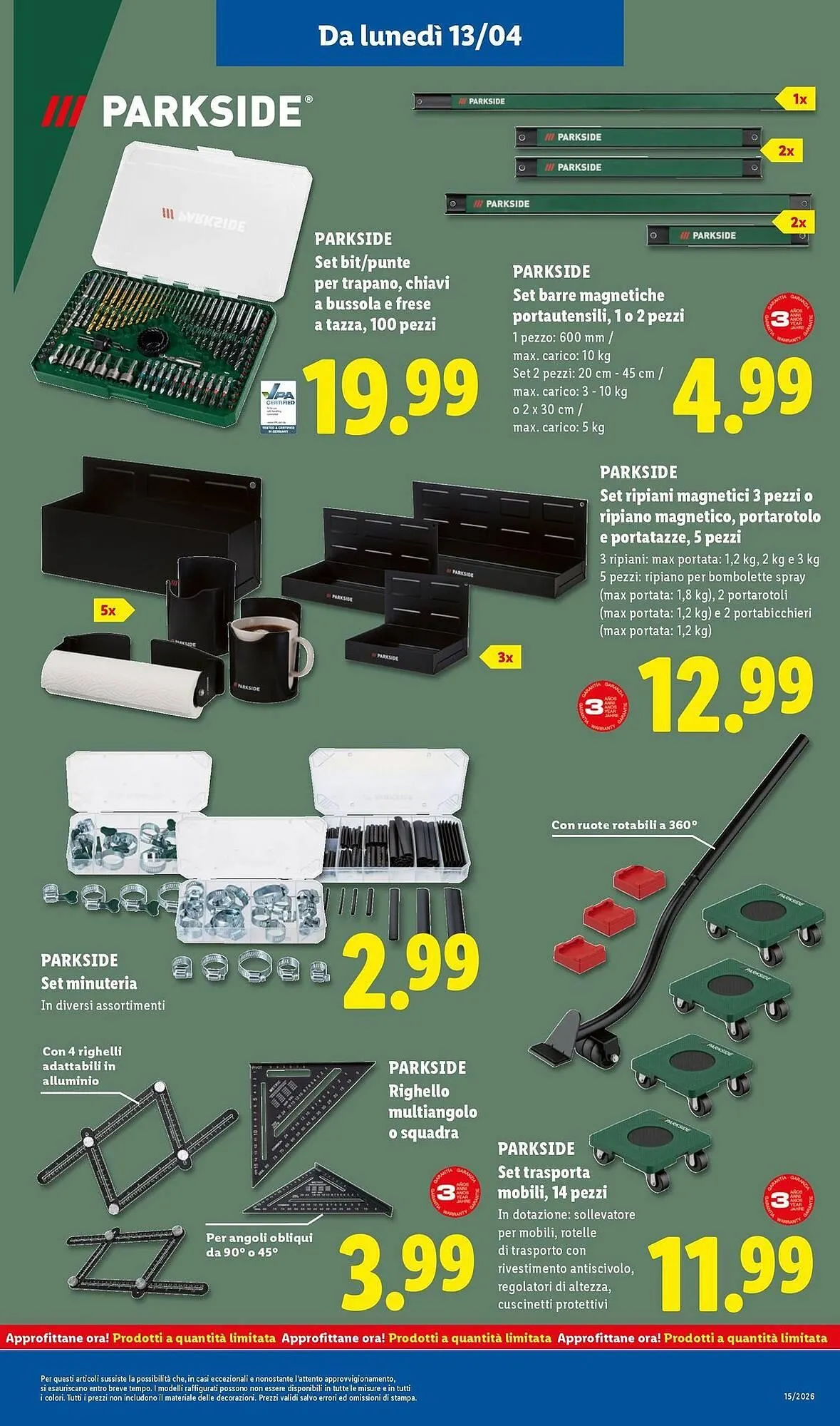 Volantino Lidl da 9 aprile a 15 aprile di 2026 - Pagina del volantino 39