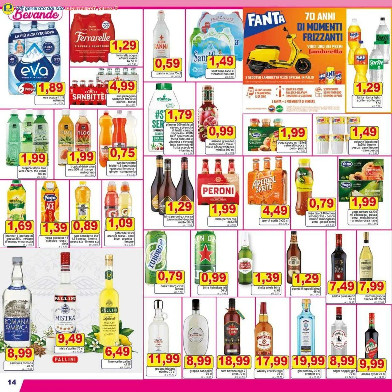 Pewex Volantino attuale da 29 aprile a 13 maggio di 2025 - Pagina del volantino 14