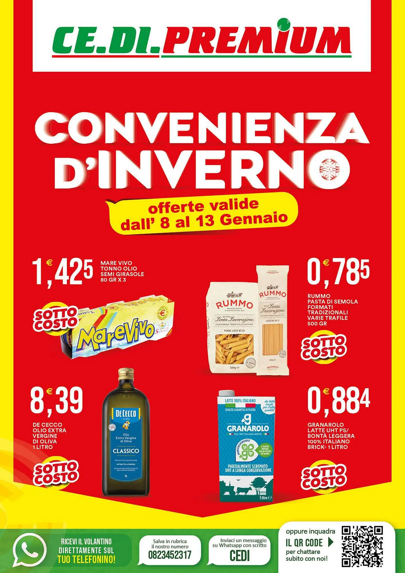 Volantino Premium Cash&Carry da 8 gennaio a 13 gennaio di 2024 - Pagina del volantino 1