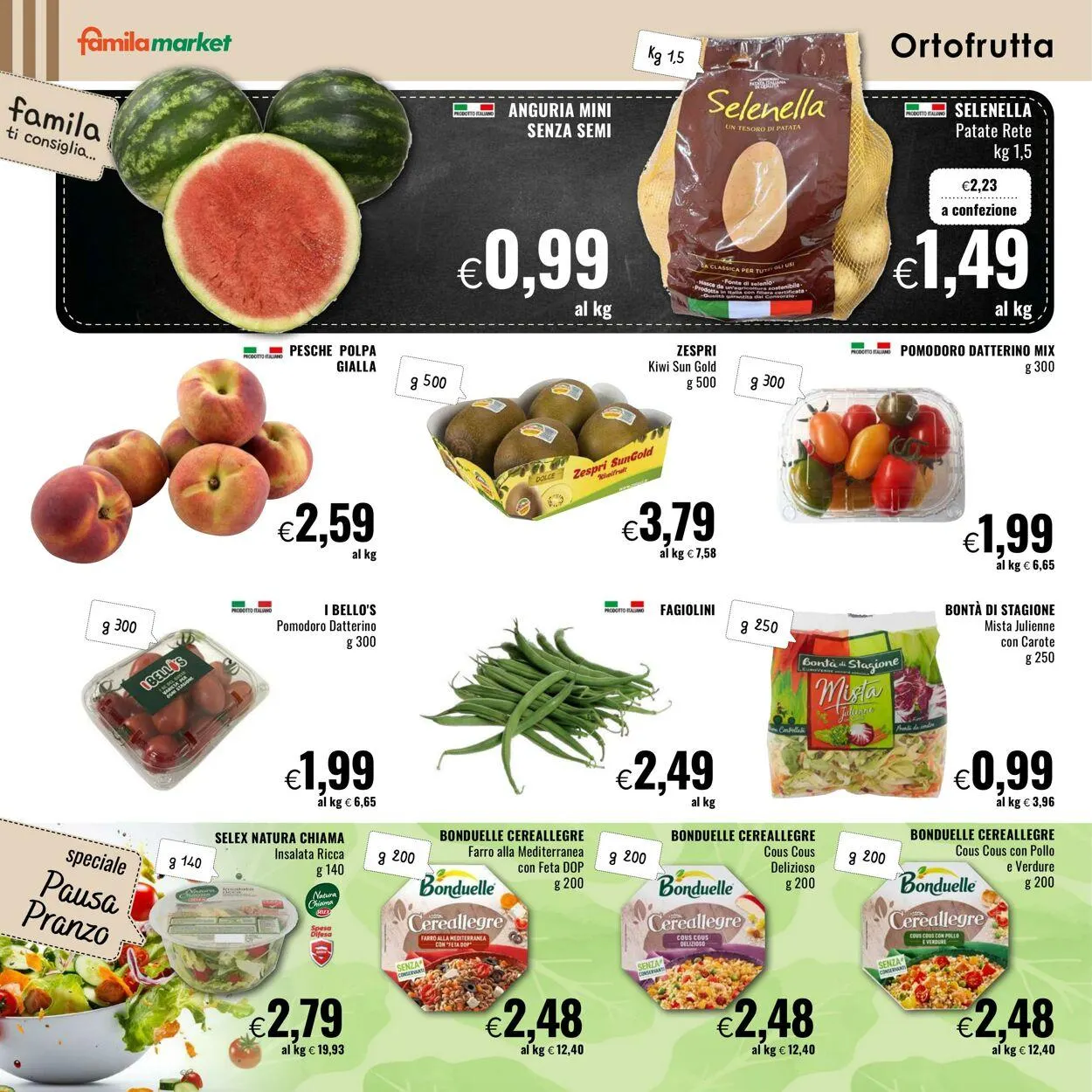 Famila Volantino attuale da 19 giugno a 2 luglio di 2025 - Pagina del volantino 2