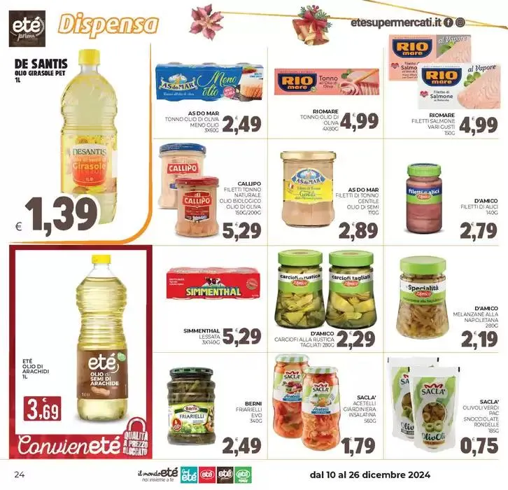 Dal 10 al 26 dicembre 2024 da 10 dicembre a 26 dicembre di 2024 - Pagina del volantino 24