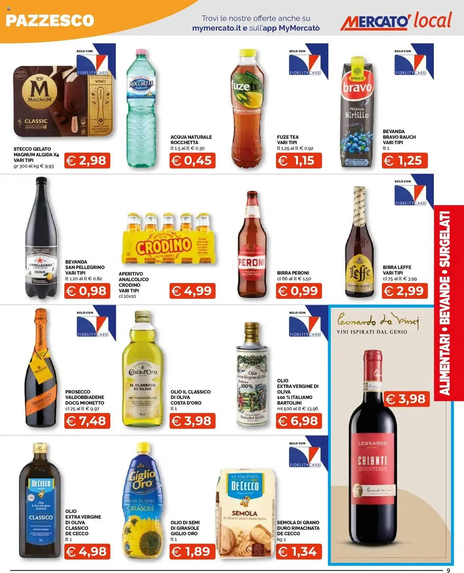 Volantino Mercatò Local da 4 agosto a 17 agosto di 2025 - Pagina del volantino 9