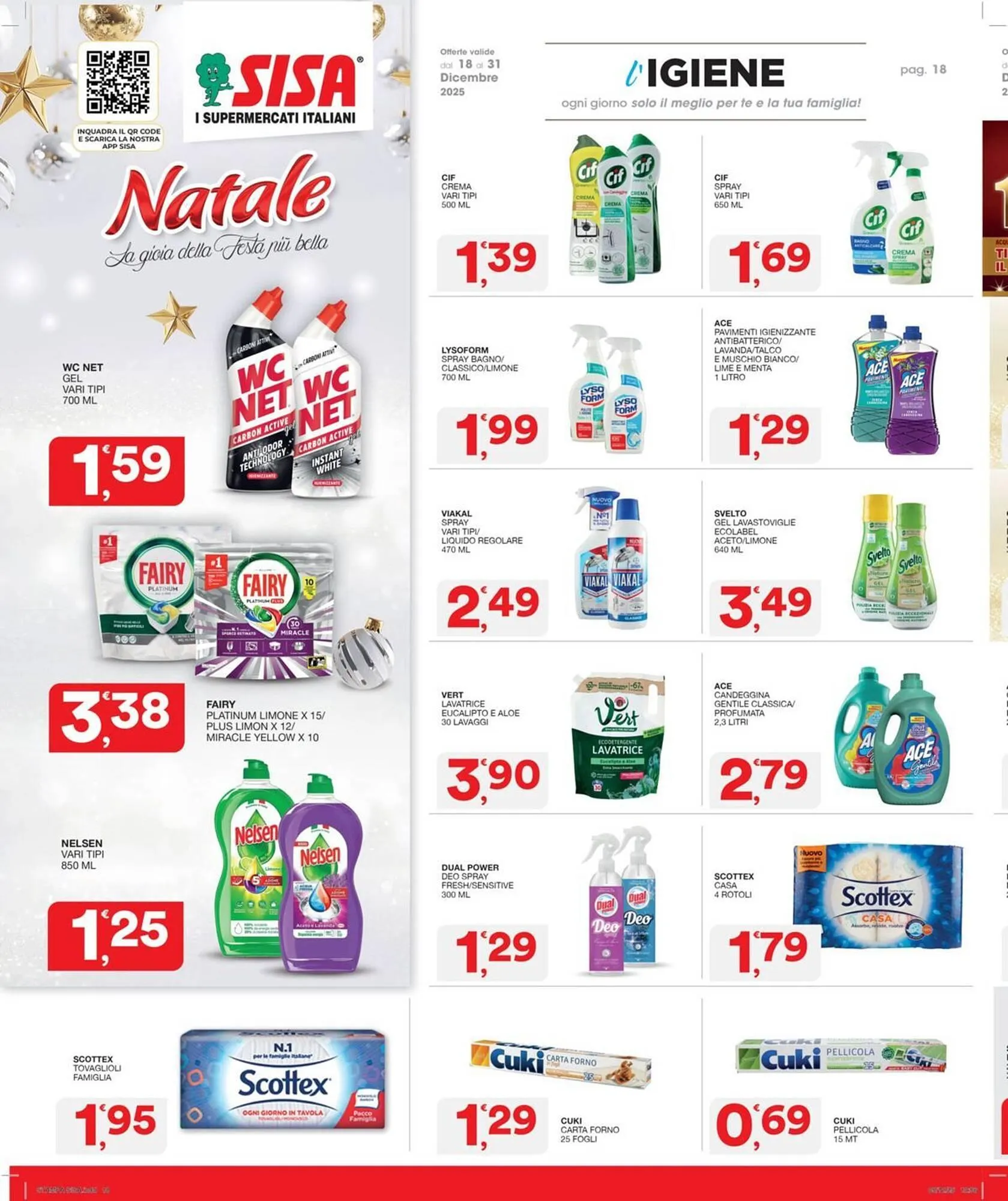 Volantino Sisa da 18 dicembre a 31 dicembre di 2025 - Pagina del volantino 18