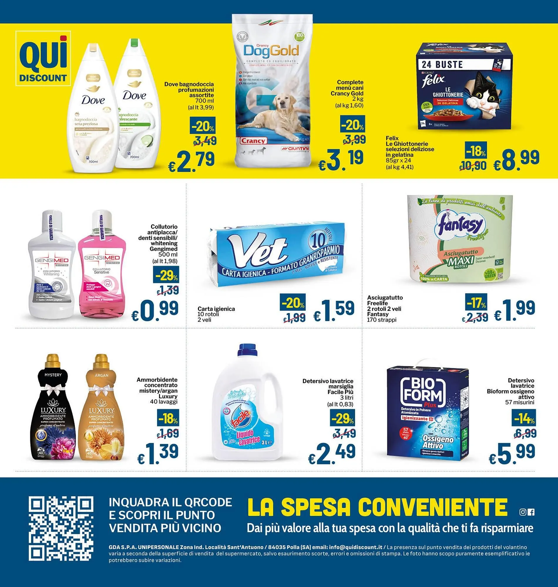 Volantino Qui Discount da 1 luglio a 13 luglio di 2025 - Pagina del volantino 8