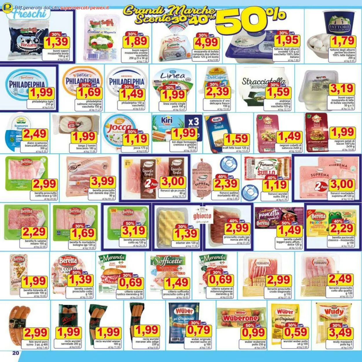 Pewex Volantino attuale da 11 novembre a 25 novembre di 2025 - Pagina del volantino 20