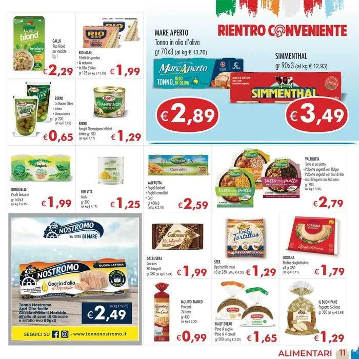 Rientro conveniente da 28 agosto a 10 settembre di 2024 - Pagina del volantino 11