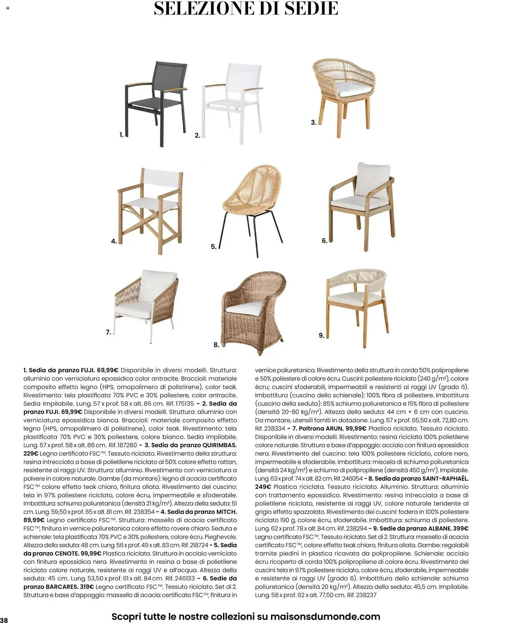 Volantino Maisons du Monde da 12 marzo a 30 settembre di 2026 - Pagina del volantino 38