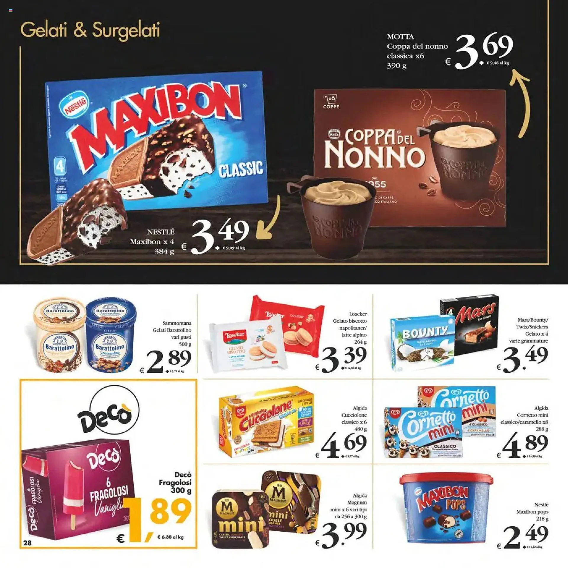 Volantino Gourmet Déco da 22 aprile a 1 maggio di 2025 - Pagina del volantino 28