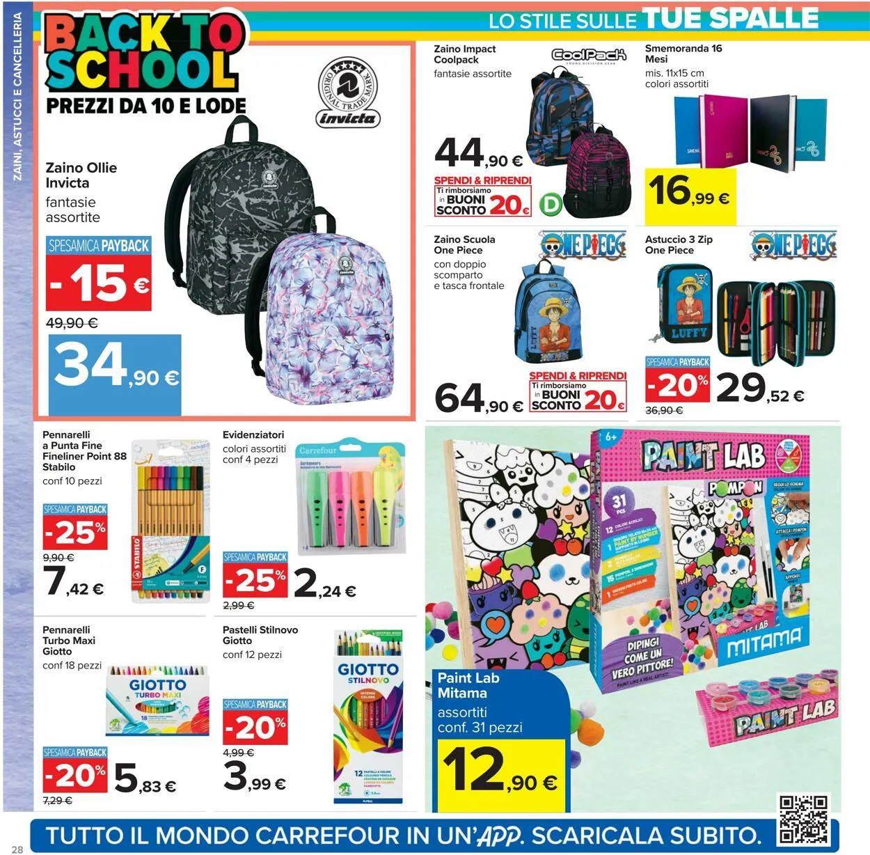 Carrefour Volantino attuale da 7 agosto a 20 agosto di 2025 - Pagina del volantino 28
