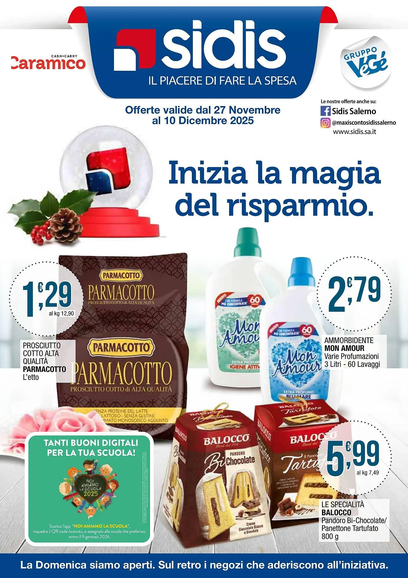 Volantino Sidis da 27 novembre a 10 dicembre di 2025 - Pagina del volantino 1