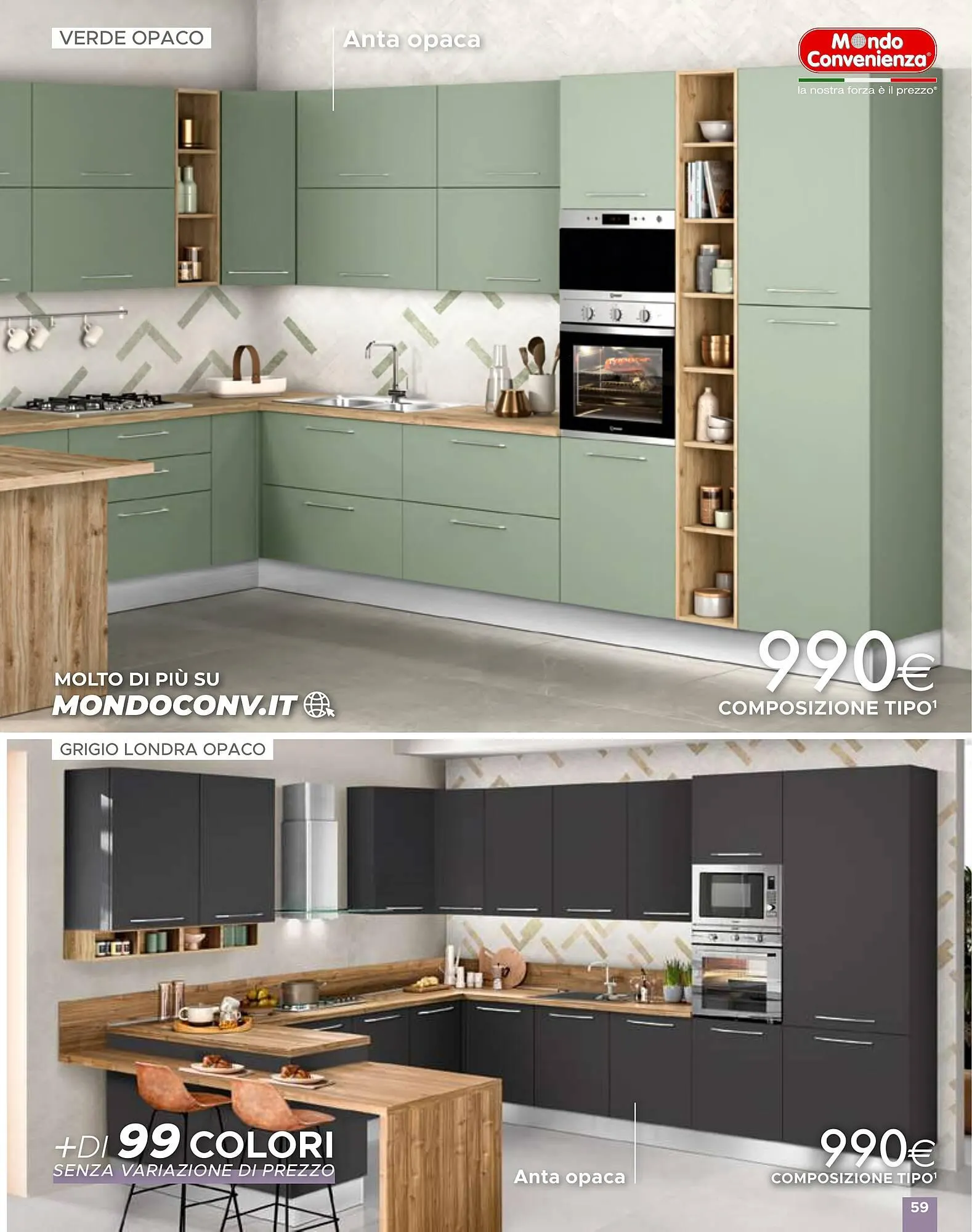 Volantino Mondo Convenienza da 1 aprile a 1 settembre di 2024 - Pagina del volantino 59