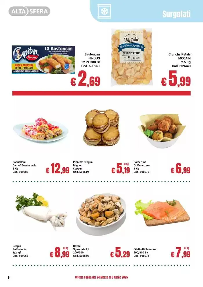 Offerta valida dal 24 Marzo al 6 Aprile 2025 da 24 marzo a 6 aprile di 2025 - Pagina del volantino 6