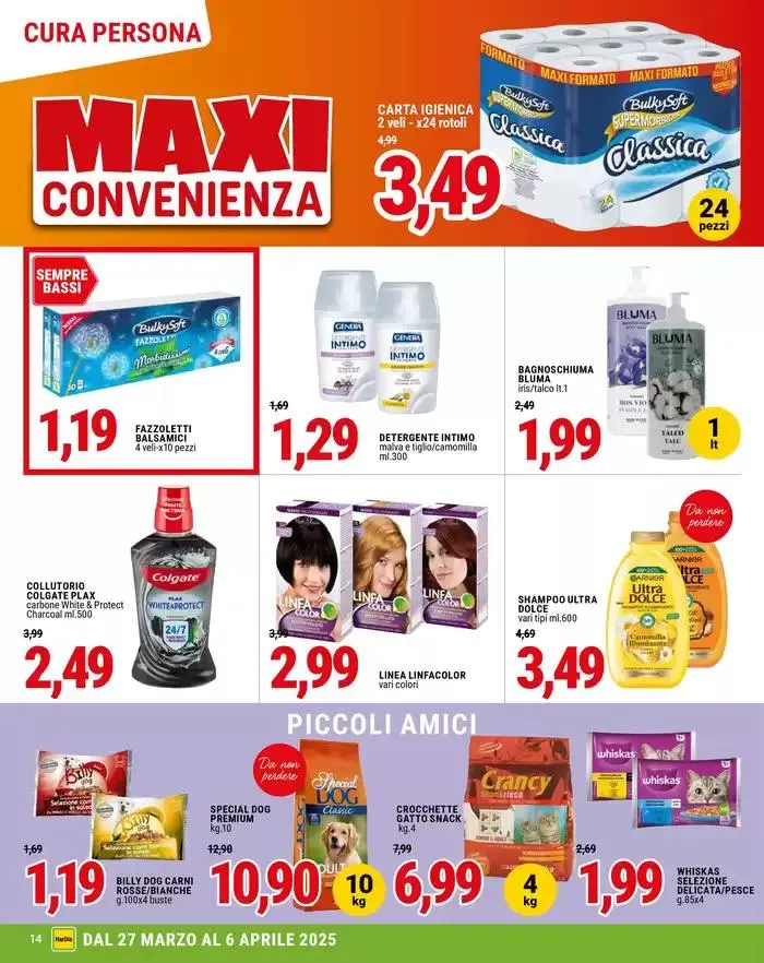 Maxi convenienza da 27 marzo a 6 aprile di 2025 - Pagina del volantino 14