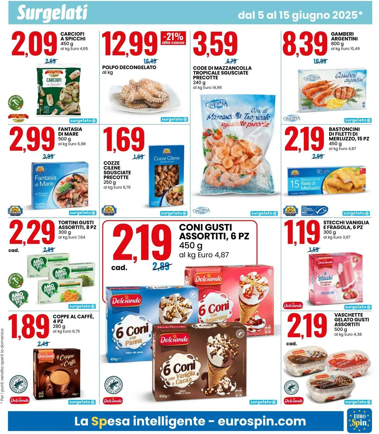 EURO Spin Volantino attuale da 5 giugno a 15 giugno di 2025 - Pagina del volantino 7