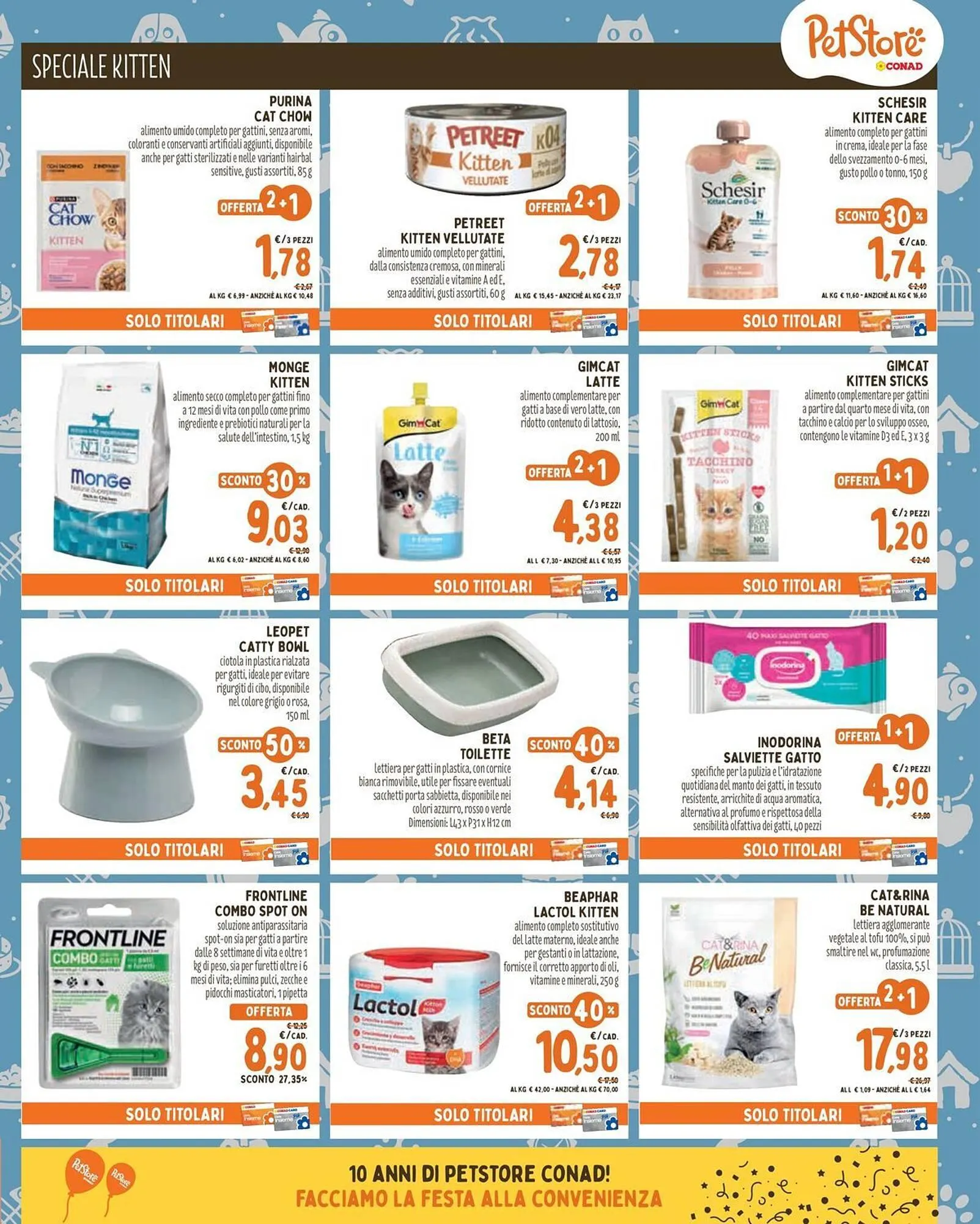 Volantino Pet Store Conad da 23 aprile a 20 maggio di 2026 - Pagina del volantino 5