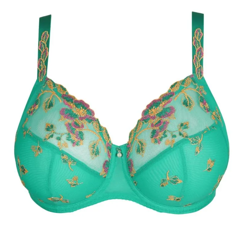 PD-0163460SYT- Reggiseno coprente con ferretto Lenca - Sunny Teal