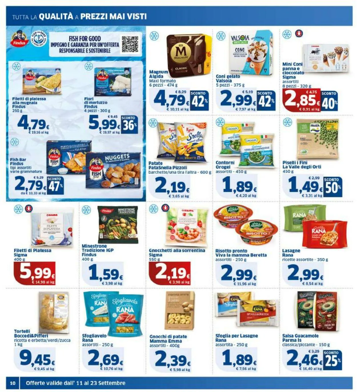 Sigma - Bologna Volantino attuale da 11 settembre a 23 settembre di 2025 - Pagina del volantino 10