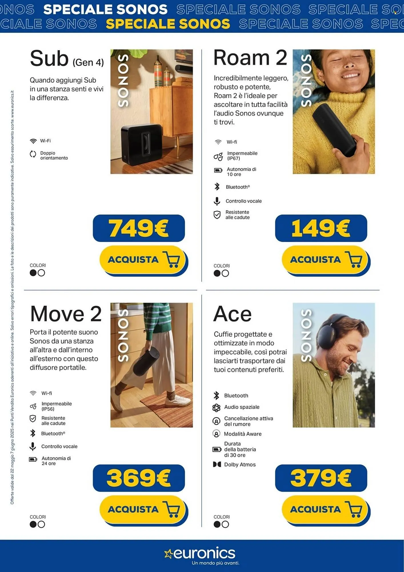 Volantino Euronics da 22 maggio a 7 giugno di 2025 - Pagina del volantino 4