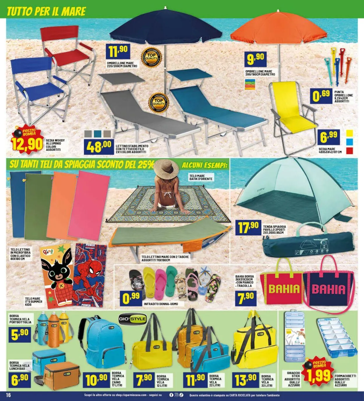 Risparmio Casa Volantino attuale da 23 giugno a 29 giugno di 2025 - Pagina del volantino 16