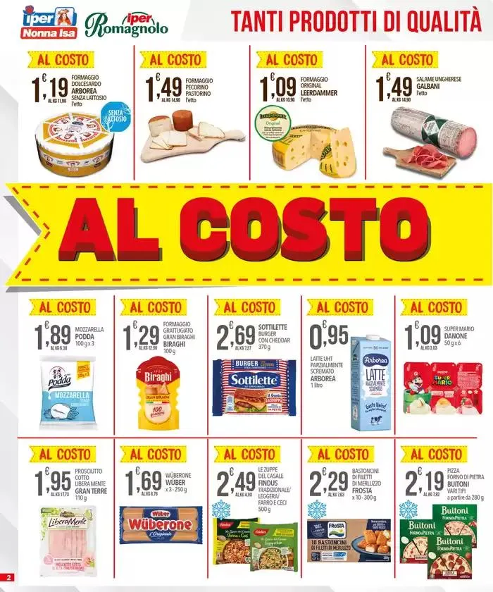 Al costo da 8 gennaio a 20 gennaio di 2025 - Pagina del volantino 2