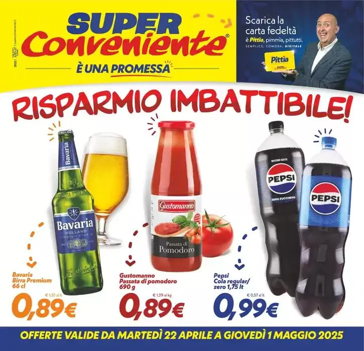 Risparmio Imbattibile! da 22 aprile a 1 maggio di 2025 - Pagina del volantino 1