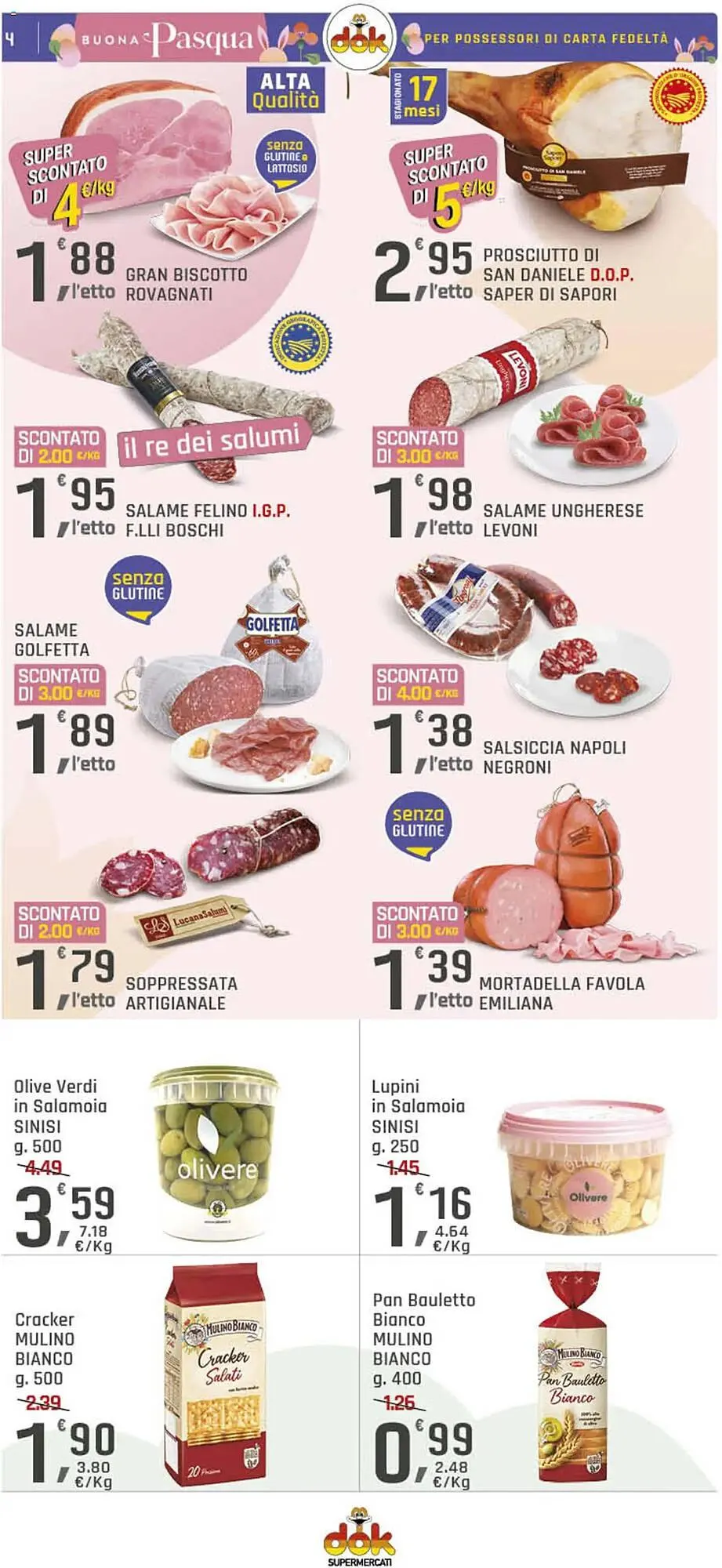 Volantino Supermercati Dok da 10 aprile a 19 aprile di 2025 - Pagina del volantino 4