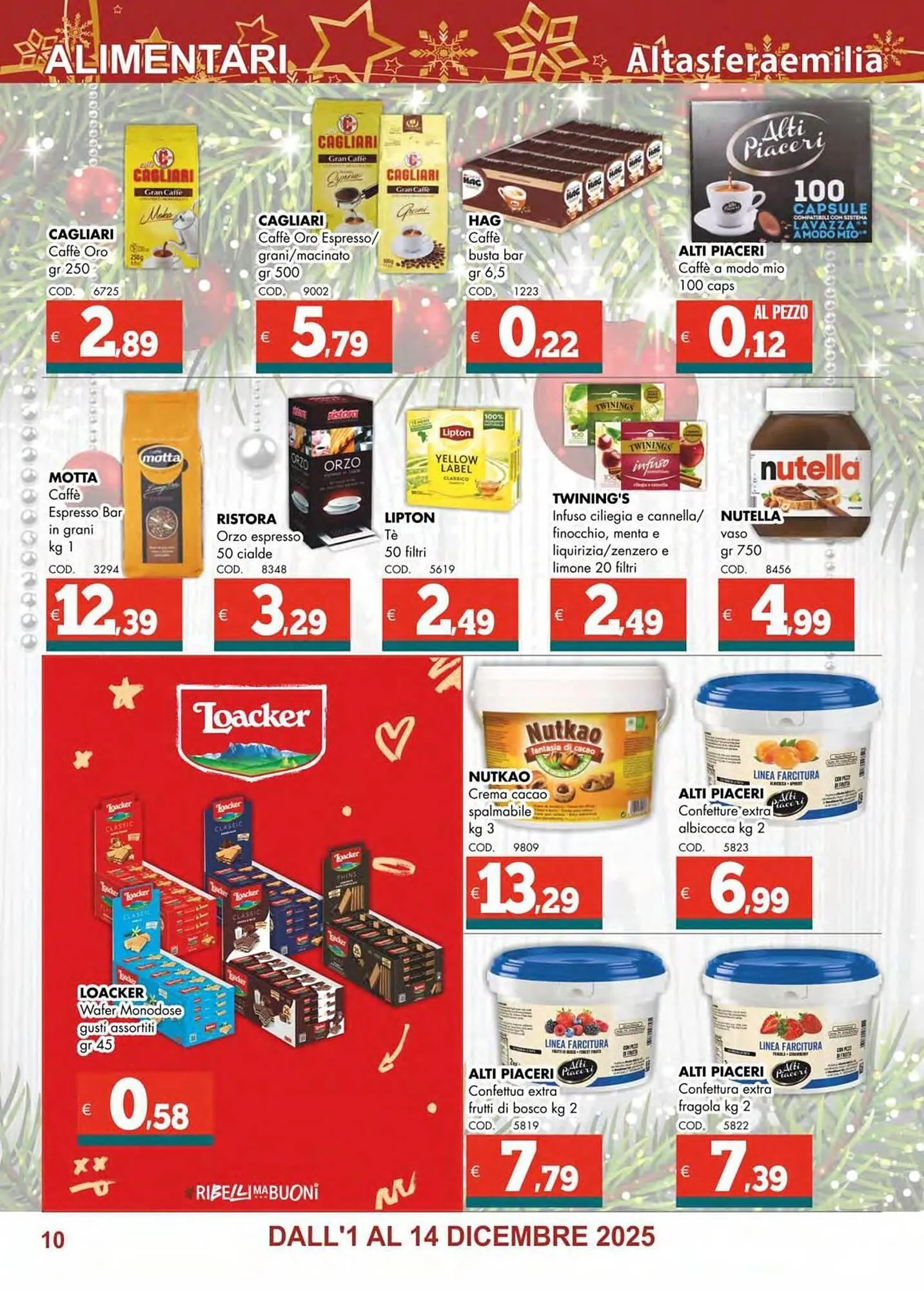 Volantino Altasfera da 1 dicembre a 14 dicembre di 2025 - Pagina del volantino 10