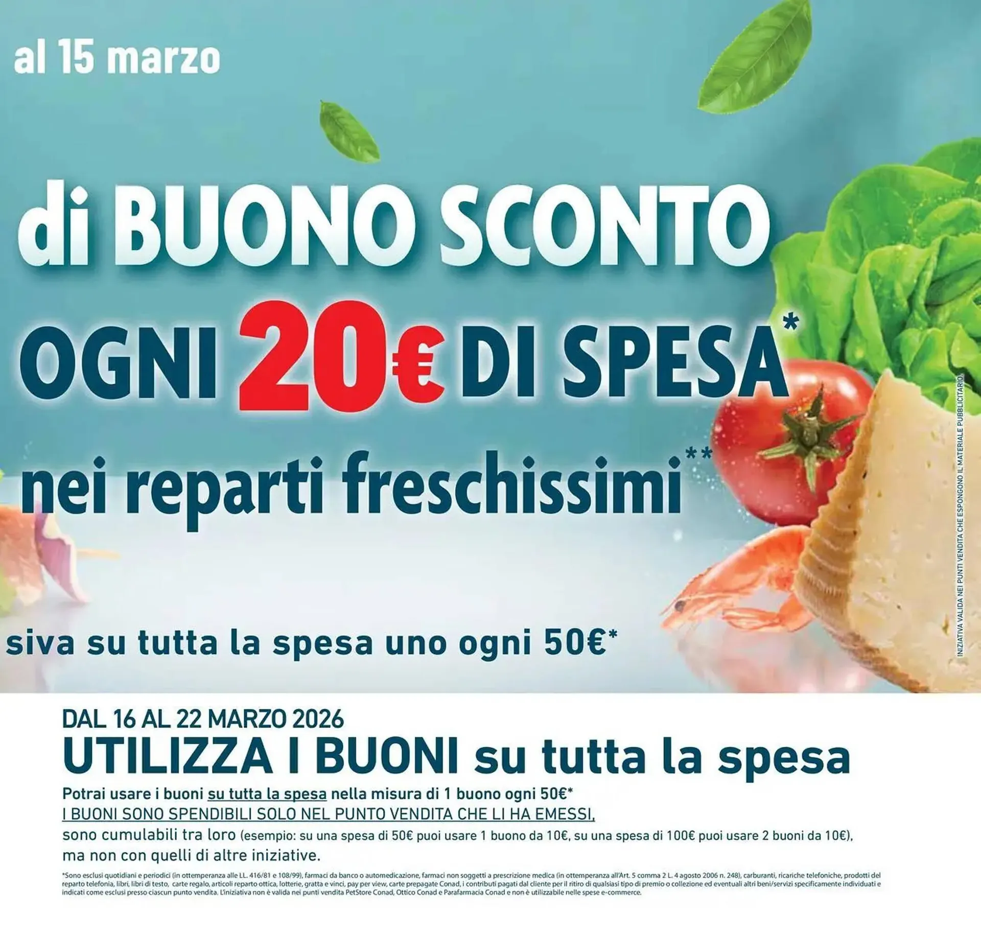 Volantino Conad da 10 marzo a 24 marzo di 2026 - Pagina del volantino 3