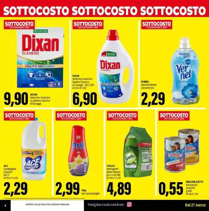Sottocosto da 28 marzo a 5 aprile di 2025 - Pagina del volantino 2