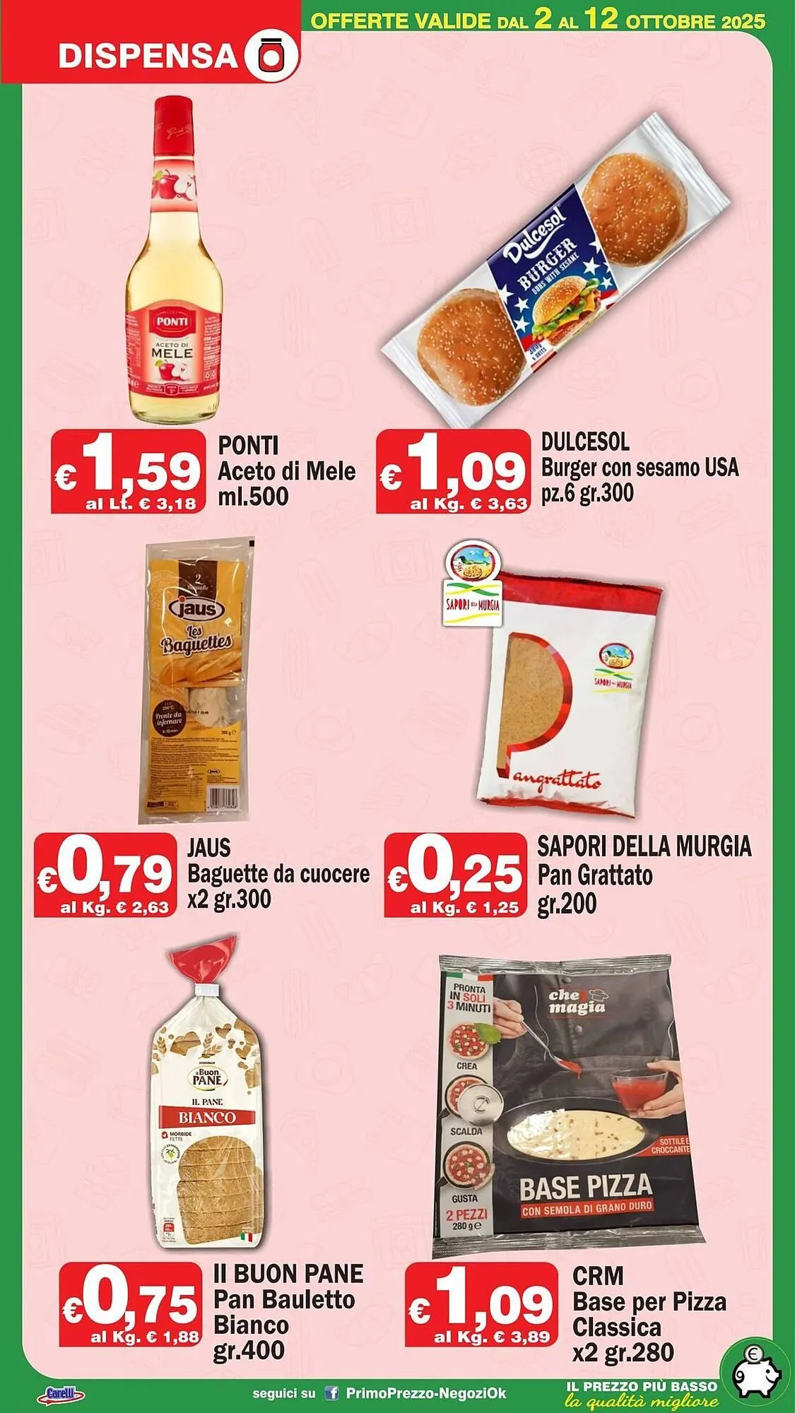 Volantino Primo Prezzo da 2 ottobre a 12 ottobre di 2025 - Pagina del volantino 10