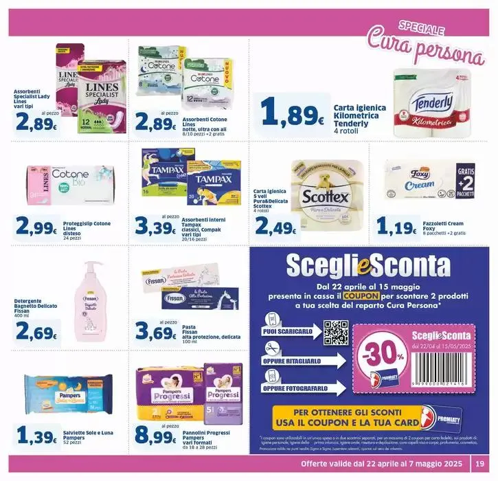 Sconti che volano alto, Superstore da 22 aprile a 7 maggio di 2025 - Pagina del volantino 19